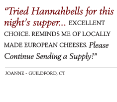 Hannahbells Tiny Hand-Made Cheese by Shy Brothers Farm